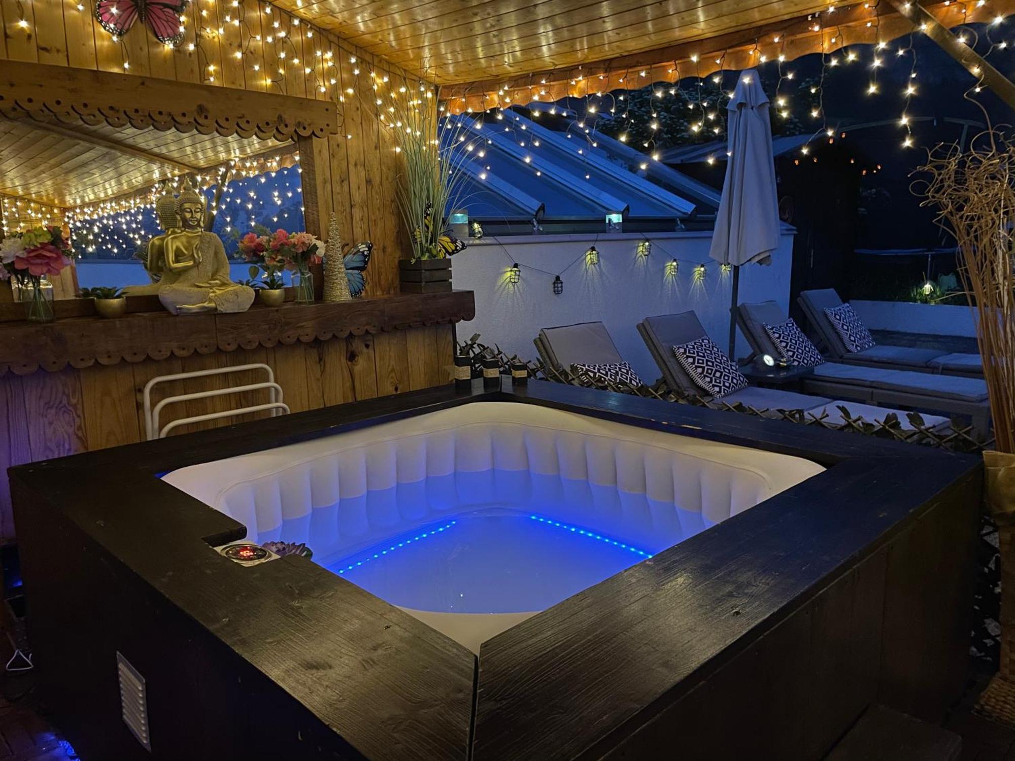 Rooftop 1 - Jacuzzi privé au pied du Monte-blanco Sallanches Exterior foto