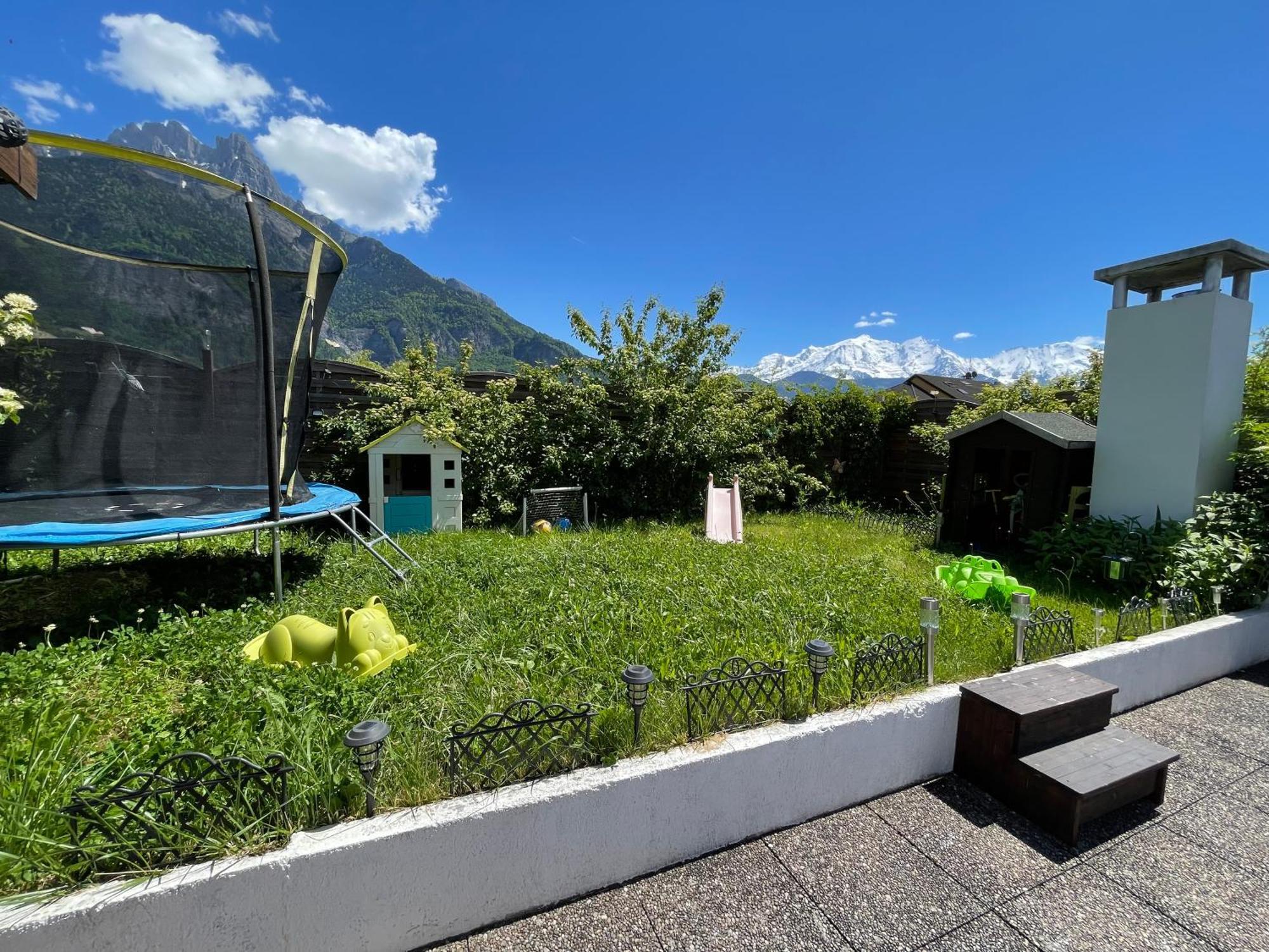 Rooftop 1 - Jacuzzi privé au pied du Monte-blanco Sallanches Exterior foto
